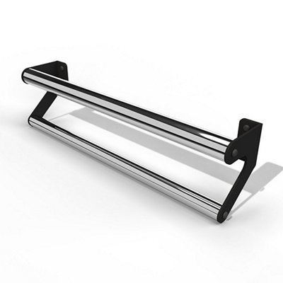 Invisible Creations - Multifunctional Towel Rail with Grab Rail