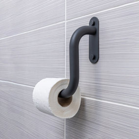 Invisible Creations - The Left Hand Toilet Roll Grab Rail