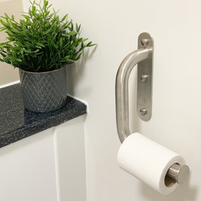 Invisible Creations - The Right Hand Toilet Roll Grab Rail