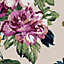 Invite Large Floral Creme Wallpaper