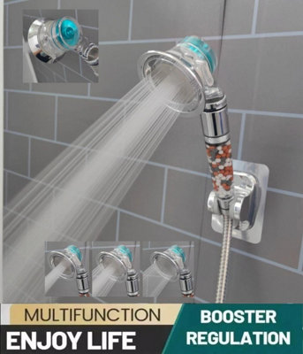 Ionic Shower Head High Low Pressure Water Saving Filter Beads ...