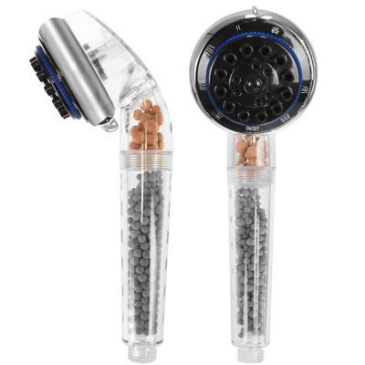 Ionic Shower Head with Filter Beads DIY at B Q