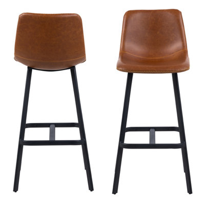 IOregon Bar Chair in Brown Set of 2