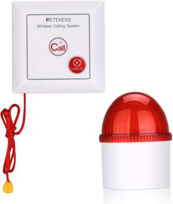 IP54 Waterproof Emergency Alarm Call 110 dB Loud Siren