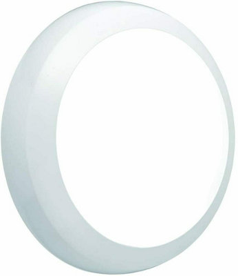 IP65 Bathroom LED Bulkhead Ceiling Light - Motion Sensor - 15W Cool ...