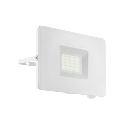 IP65 Outdoor Wall Flood Light White Adjustable 50W Built in LED Porch ...