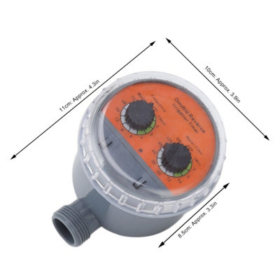 IP65WATERPROOF DUAL DIAL IRRIGATION TIMER WITH BALL VALVE FOR ...