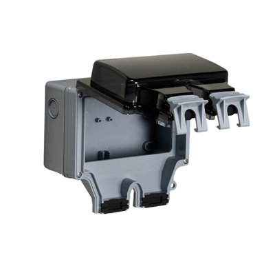 IP66 INS 2 GANG SOCKET ENCLOSURE
