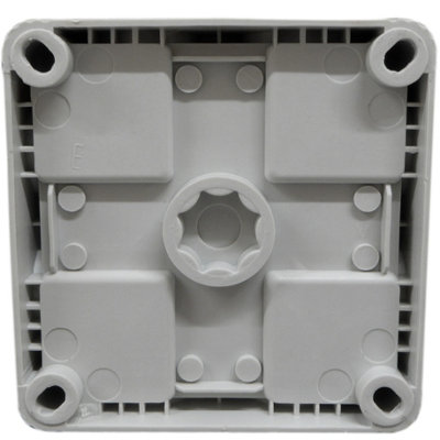 IP66 Outdoor Junction Box 91x47mm with 20mm Knockouts - Grey - 5