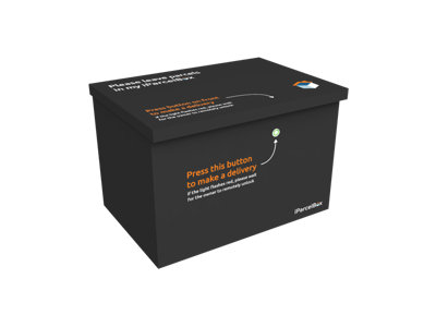 iParcelBox Smart Parcel Delivery Box - battery powered