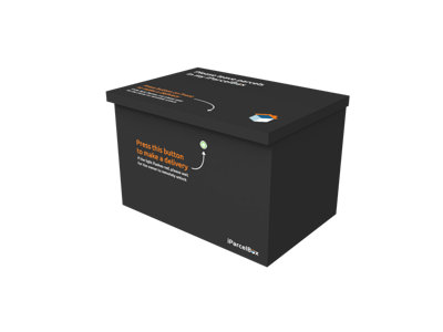 iParcelBox Smart Parcel Delivery Box - mains powered