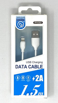 iPhone USB Charging cable, 1.5m White