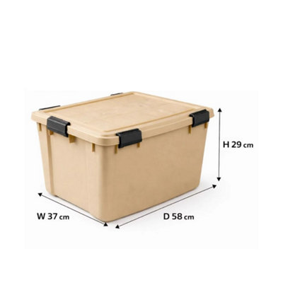 Iris Weather Shield 45L Air Tight Weatherproof Storage Box with