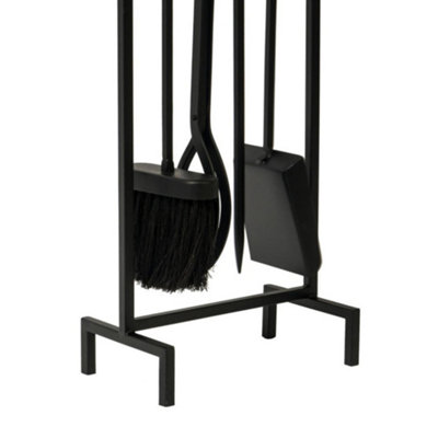 Iron Hanging Rack Fireside Companion Set H51cm W22Cm