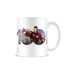 Iron Man 100th Anniversary Edition Mug White/Red (One Size)