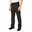 Iron Mountain Workwear Mens Classic Cargo Trousers with Knee Pad Pockets, Black, 30W (31" Reg Leg)