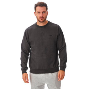 Iron Mountain Workwear Mens Crew Neck Sweatshirt, Charcoal, 2XL