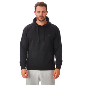 Iron Mountain Workwear Mens Hooded Sweater, Black, 2XL