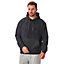 Iron Mountain Workwear Mens Hooded Sweater, Charcoal, L