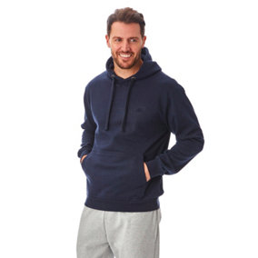Iron Mountain Workwear Mens Hooded Sweater, Navy, L