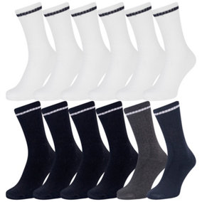 Iron Mountain Workwear Mens Sport Socks (12 Pairs)