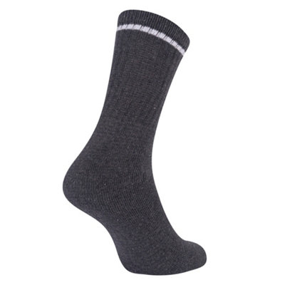 Iron Mountain Workwear Mens Sport Socks, Multi, One Size (12 Pairs)