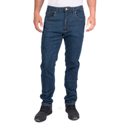 Lee Cooper Heren LCPNT219 Stretch Denim Work Jean, Zwart, 30W/31L