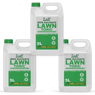 Iron Sulphate 15 Litres Makes Grass Greener, Hardens Turf and Prevents Lawn Disease Makes upto 315L & Covers upto 150m2 by PSN