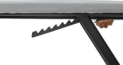 Ironing Board with Iron Rest, Iron Board with Extra Thick Cover, Adjustable Compact and Space Saver Foldable Ironing Board