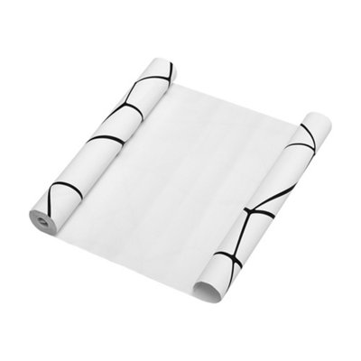 Irregular Striped Wallpaper Roll Wipeable PVC Wall Covering Paper