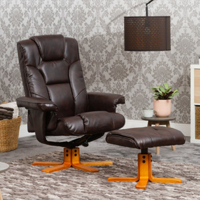 Swivel base online recliner chair