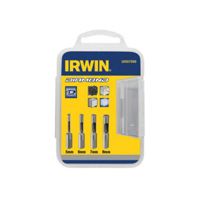 IRWIN 10507900 Diamond Drill Bit Set 4 Piece 5-8mm IRW10507900