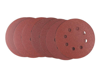 IRWIN 125mm Sanding Disc Set - 25 Premium Discs for Eccentric Sanders