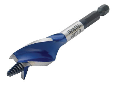 Irwin 1921992 Blue Groove 6X Stubby Wood Bit 18 x 100mm IRW1921992