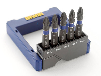 IRWIN Impact Bits Set 32-teilig – Für Schlag-Schrauber, Mit Kreuz, Pozidriv, Torx & Bit-Halter