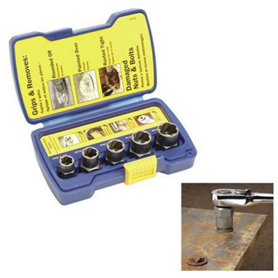 Irwin 5Pc Bolt Grip Expansion Base Tools Set