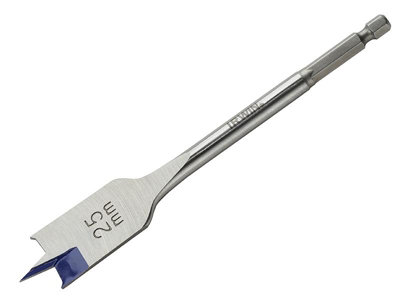 Embout Plat Irwin 12 X 152 Mm – Bleu Gorge 4X, Du Solide Pour Percer