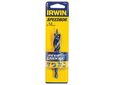 IRWIN - Blue Groove 6X Stubby Wood Bit 14 x 100mm
