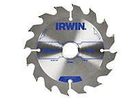 IRWIN - Construction Circular Saw Blade 125 x 20mm x 16T ATB