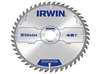 IRWIN - General Purpose Table & Mitre Saw Blade 216 x 30mm x 48T ATB