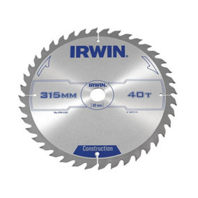 IRWIN - General Purpose Table & Mitre Saw Blade 315 x 30mm x 40T ATB