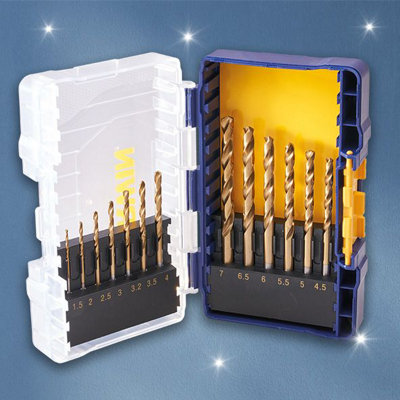 Irwin HSS Pro Titanium Drill Bit Set (13 Pieces) - XMS23DRILL13