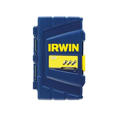 Irwin Impact Screwdriver Bit Set, 32 Piece Multi Colour (One Size)