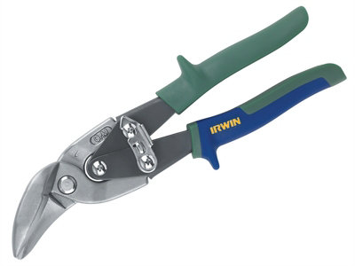 Irwin Irwin 10504316N Offset Snips 20SR Straight, Angles & Right Curves 9 Inch / 240mm 10504316N