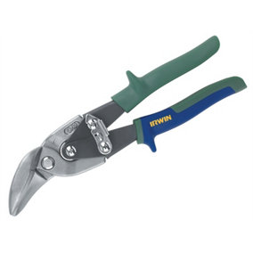 Irwin Irwin 10504316N Offset Snips 20SR Straight, Angles & Right Curves 9 Inch / 240mm 10504316N