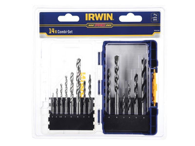 IRWIN IW3031505 HSS Pro Combination Drilling Set, 15 Piece IRWIW3031505