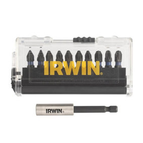 Irwin IW6062503 Impact Pro Performance Pozi Screwdriver Bit Set 10 Piece IRWIW6062503