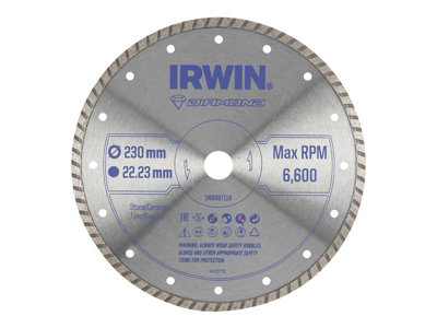 Irwin IW8087110 Diamond Saw Blade 230 x 22.23mm IRWIW8087110