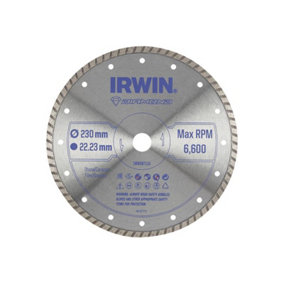 Irwin IW8087110 Diamond Saw Blade 230 x 22.23mm IRWIW8087110