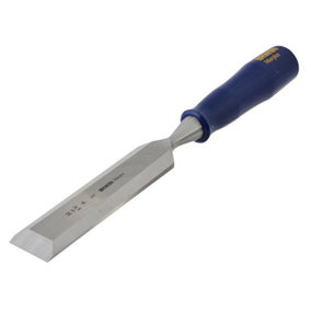 IRWIN Marples - M444 Bevel Edge Chisel Blue Chip Handle 32mm (1 1/4in)